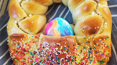 Sicilian Easter Bread Baskets A Nonna S Love For Her Grandchildren Christina S Bread Bakes